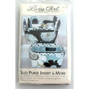 Lazy Girl Designs Suzi Purse Insert & More Kit With Fabric & Pattern